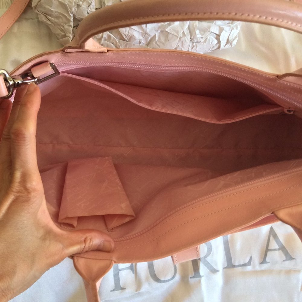 Furla Light Pink Rectangular Bag - image 3
